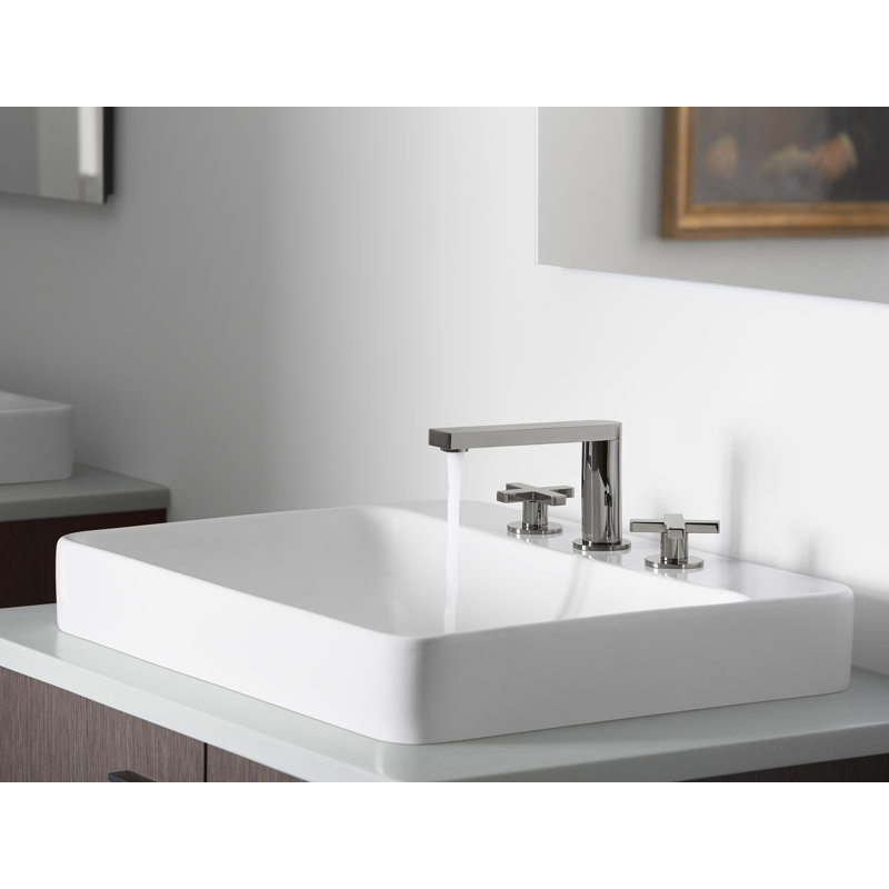 Kohler Vox Rectangular Vessel Bathroom Sink with Overflow & Reviews